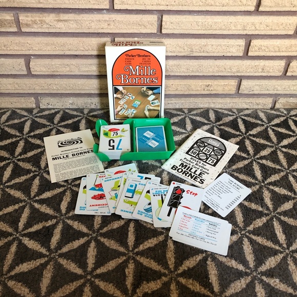 70's Mille Bornes Card Game - 70's Game - French Card Game - French Game - Picture 6 of 9